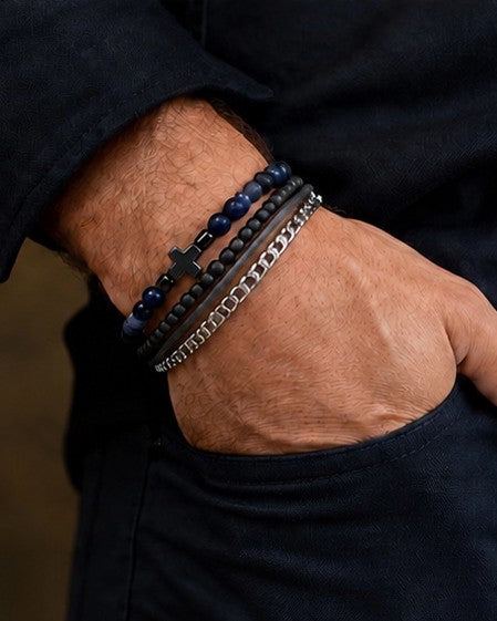 Skinaria Cross Multi Strand Bracelet secondary product image