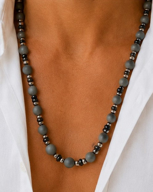 Navagio Druze Agate Necklace secondary product image