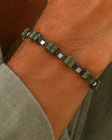 Preveza Green Agate Bracelet secondary product image