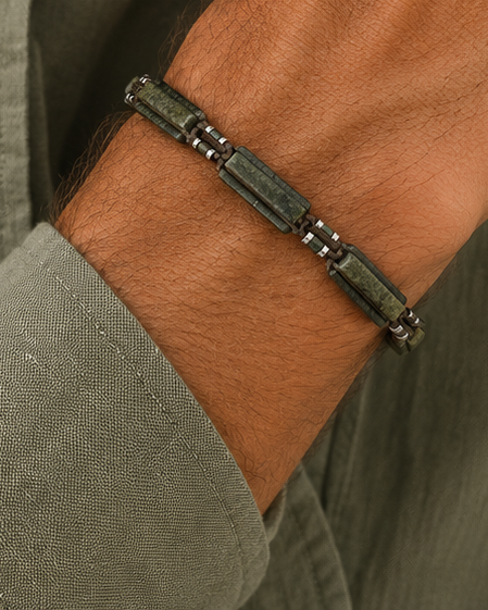 Symi Green Agate Bracelet secondary product image