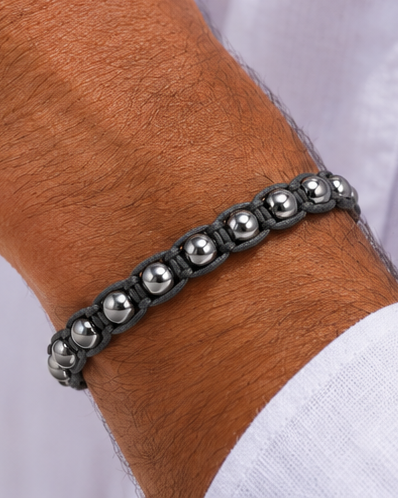 Athens Hematite Bracelet secondary product image