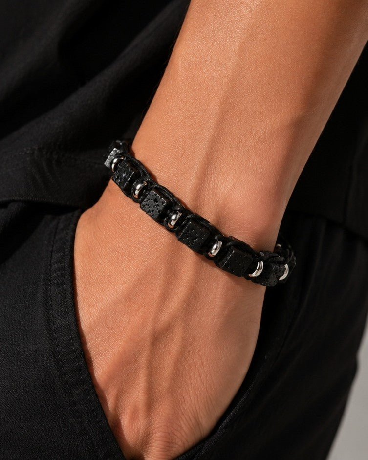 Ares Braided Cord Bracelet secondary product image
