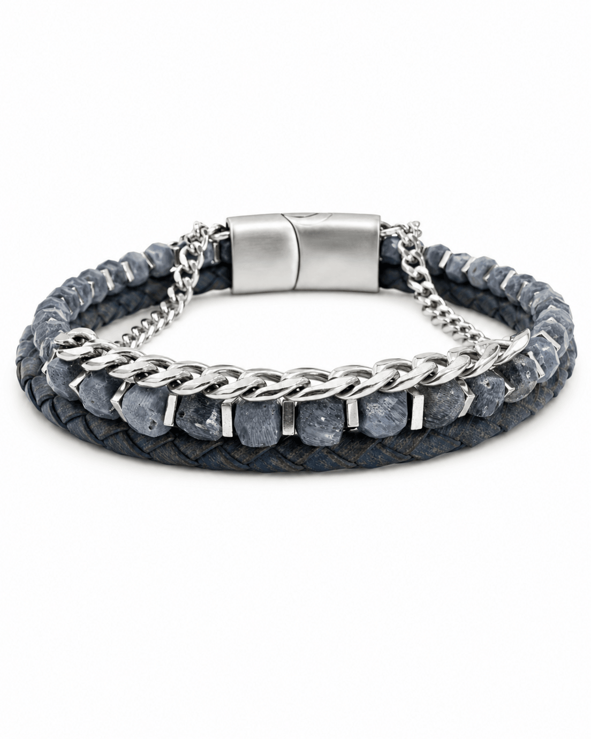 men's leather bracelet