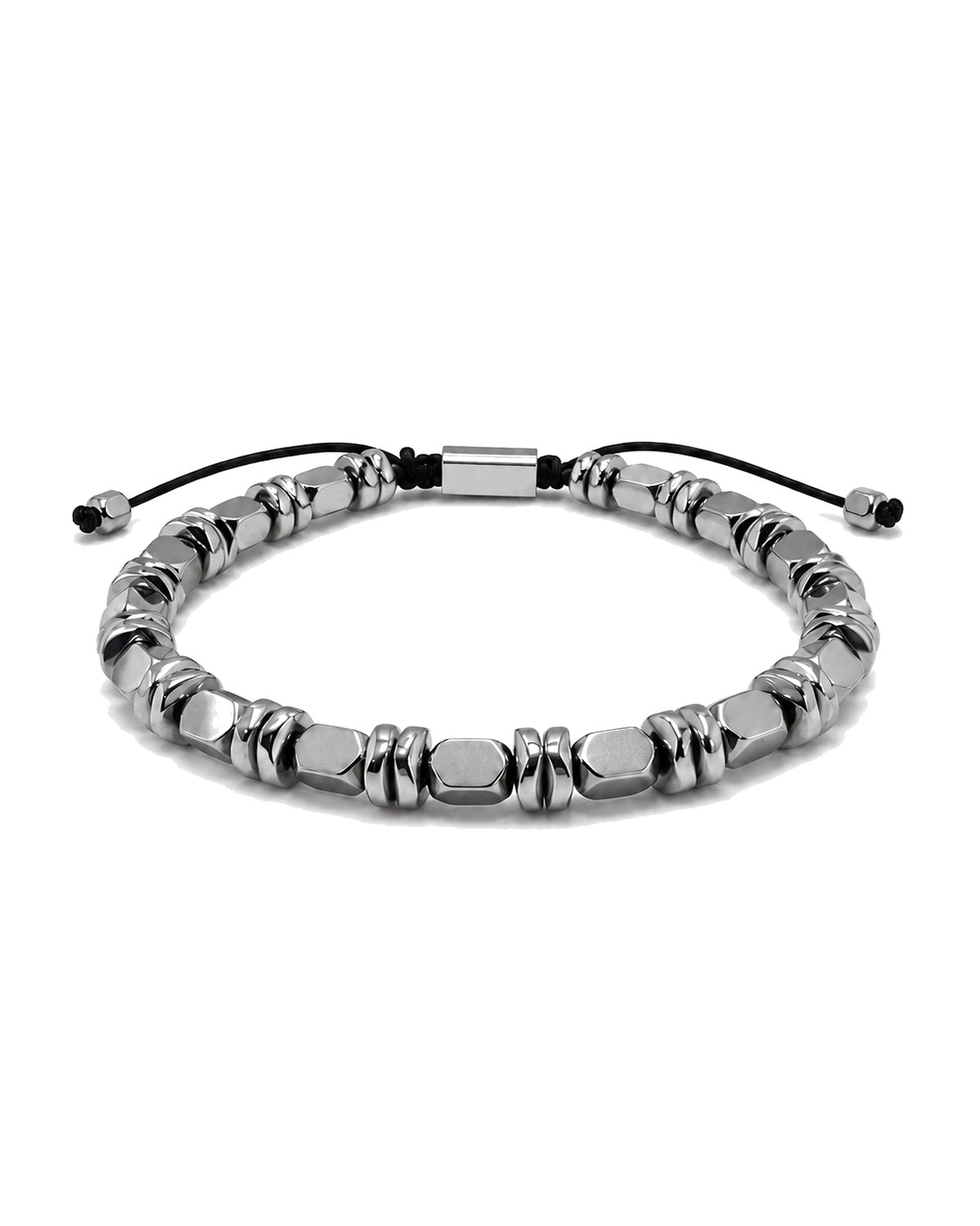 men's bracelet with gold hematite