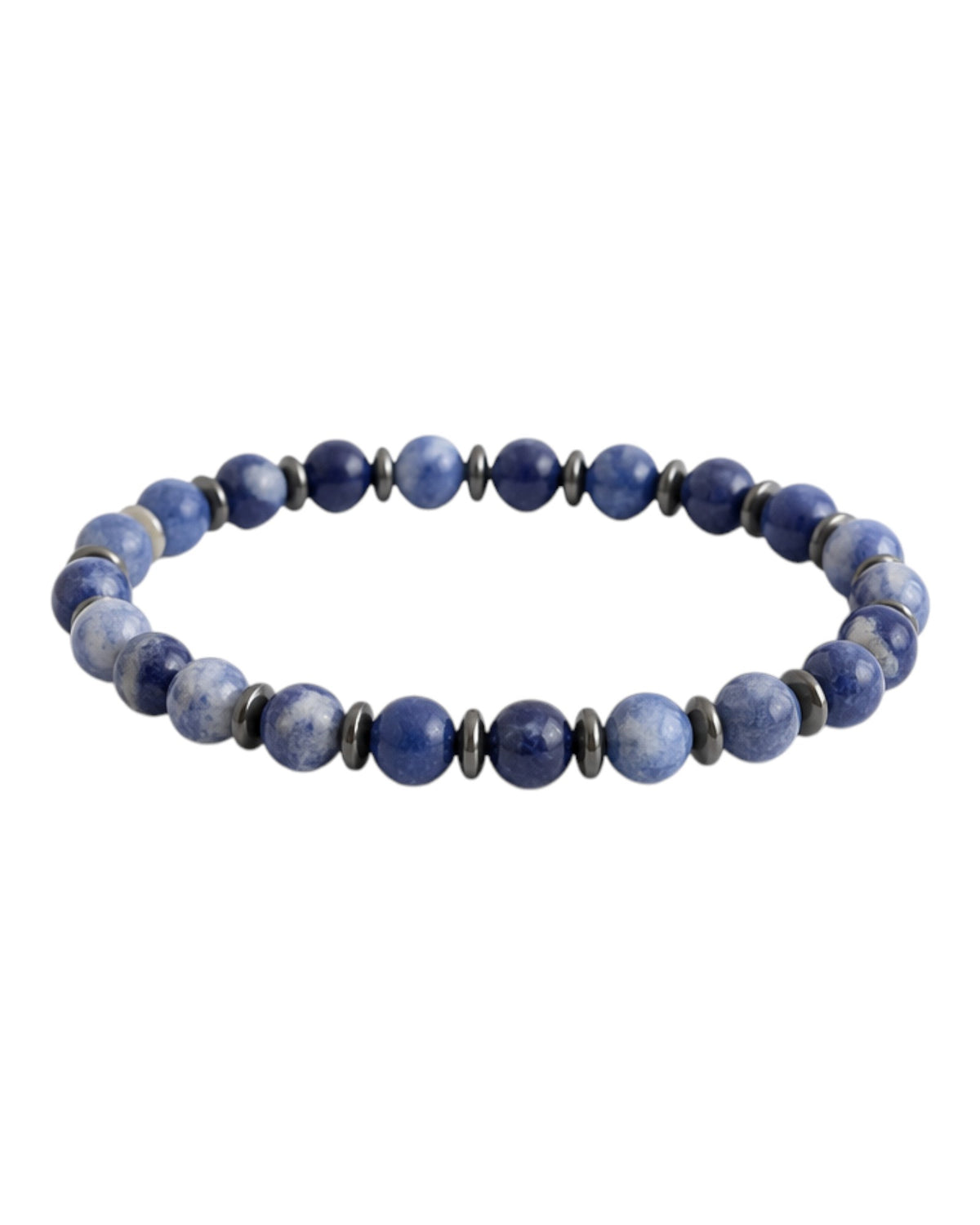 men's bracelet with sodalite