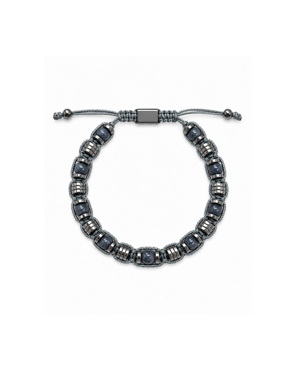 men's bracelet with blue coral